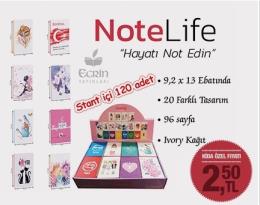 Notlife Not Defterleri (120 Adet Set)