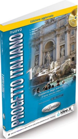 Nuovo Progetto Italiano 1 Quaderno Degli Esercizi +CD (İtalyanca Temel ve Orta-Alt Seviye)
