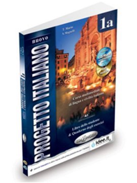 Nuovo Progetto Italiano 1a (Ders Kitabı ve Çalışma Kitabı+CD+CD-ROM) İtalyanca Temel Seviye