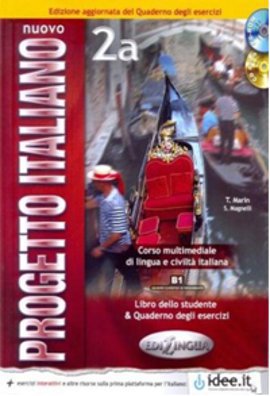 Nuovo Progetto Italiano 2a (Ders Kitabı ve Çalışma Kitabı +CD +CD ROM) İtalyanca Orta Seviye