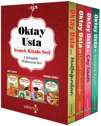 Oktay Usta Yemek Kitabı Seti 4 Kitap