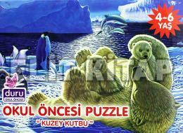 Okul Öncesi Puzzle - Kuzey Kutbu Kolektif