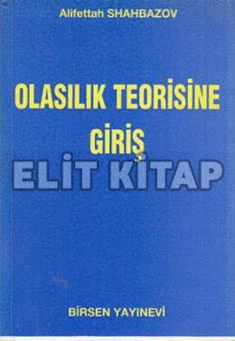 Olasılık Teorisine Giriş Alifettah Shahbazov