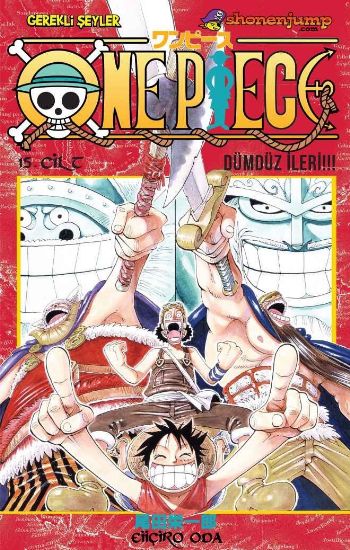 One Piece 15 Dümdüz İleri %17 indirimli Eiiçiro Oda One Piece 15 Dümdüz İleri %17 indirimli Eiiçiro Oda