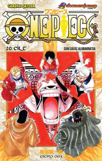 One Piece 20 Son Savaş Alubarnada Eiiçiro Oda