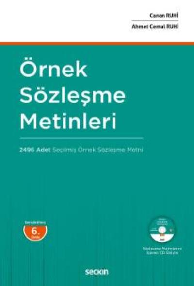 Örnek Sözleşme Metinleri Canan Ruhi-Ahmet Cemal Ruhi