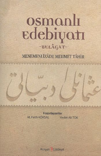 Osmanlı Edebiyatı Belagat %17 indirimli