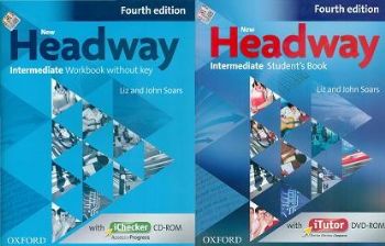 Oxford New Headway Intermediate Students Book ve Workbook Liz and John