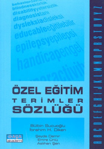 Özel Eğitim Terimleri Sözlüğü