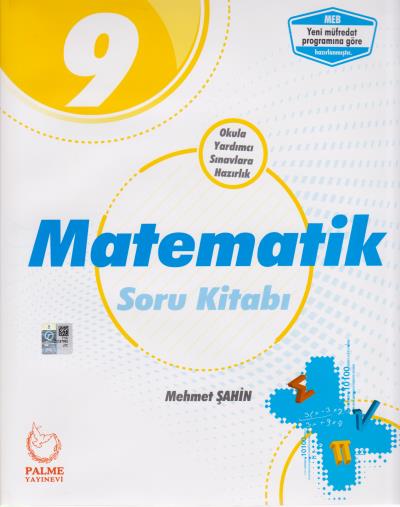 Palme 9. Sınıf Matematik Soru Kitabı Yeni Mehmet Şahin
