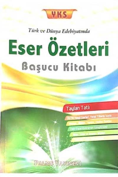 Palme YKS Eser Özetleri Başucu Kitabı %36 indirimli Taylan Tatlı