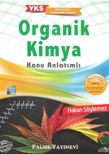 Palme YKS Organik Kimya Konu Anlatımlı %36 indirimli Hakan Söylemez