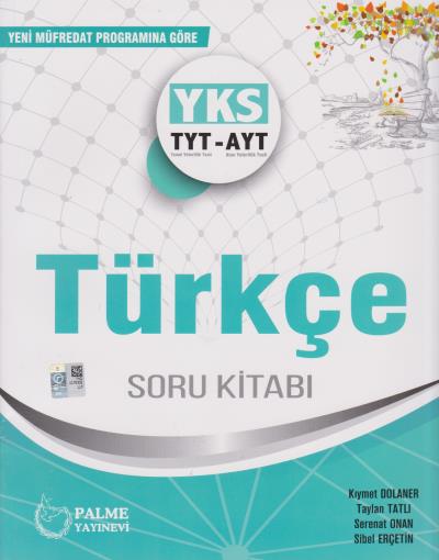Palme TYT AYT Türkçe Soru Kitabı Yeni Palme Yayıncılık Komisyon