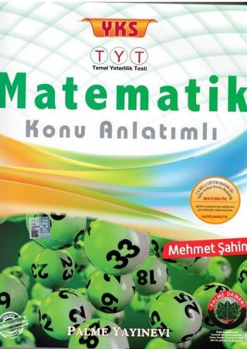 Palme YKS Matematik Konu Anlatımlı TYT %36 indirimli Mehmet Şahin