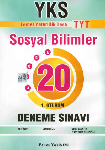 Palme YKS TYT Sosyal Bilimler 20 Deneme Sınavı 1. Oturum