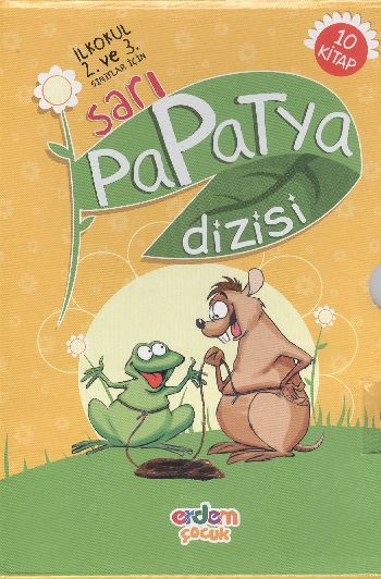 Erdem Papatya Dizisi 10 Kitap Sarı Set