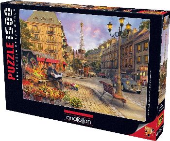 Anatolian Paris Sokakları / Paris Street Life 1500 Parça 4542 Kolektif Anatolian Paris Sokakları / Paris Street Life 1500 Parça 4542 Kolektif