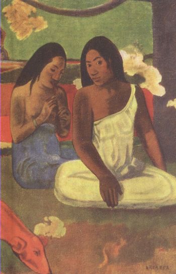 Paul Gauguin : Making Merry Küçük Boy %17 indirimli Komisyon