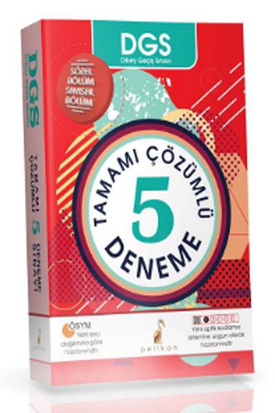 Pelikan 2017 DGS Tamamı Çözümlü 5 Deneme