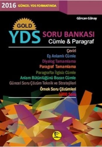 Pelikan Gold YDS Soru Bankası Cümle ve Paragraf