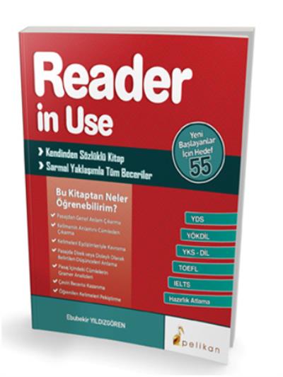 Pelikan YDS YÖKDİL YKS-DİL Reader in Use Ebubekir Yıldızgören