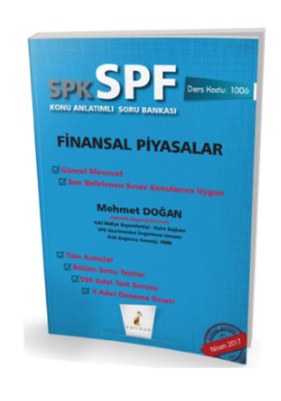 Pelikan SPK SPF Finansal Piyasalar Konu Anlatımlı Soru Bankası