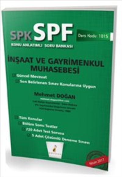 Pelikan SPK SPF İnşaat ve Gayrimenkul Muhasebesi Konu Anlatımlı Soru B