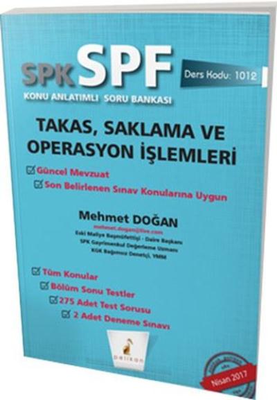 Pelikan SPK-SPF Takas-Saklama ve Operasyon İşlemleri