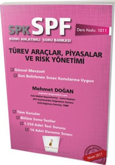 Pelikan SPK-SPF Türev Araçlar,Piyasalar ve Risk Yönetimi Mehmet Doğan