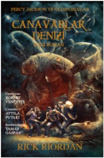 Percy Jackson ve Olimposlular 2 Canavarlar Denizi Çizgi Roman