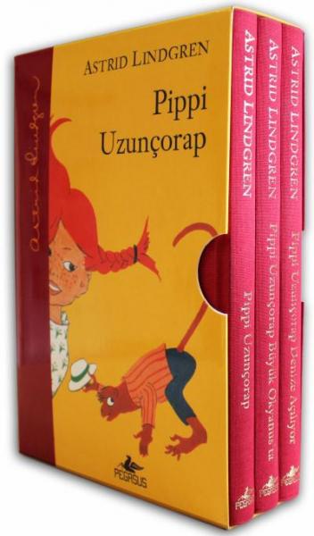 Pippi Uzunçorap (Ciltli-3 Kitap Takım)