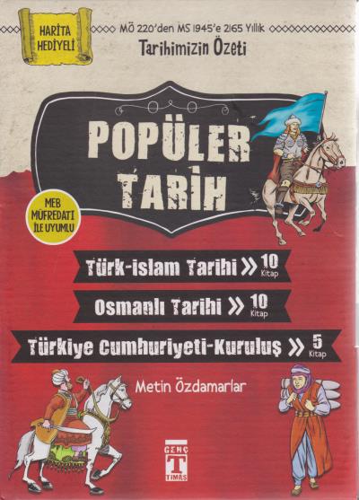 Popüler Tarih 25 Kitap Metin Özdamarlar