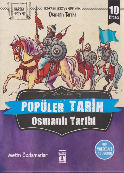 Popüler Tarih - Osmanlı Tarih 10 Kitap Metin Özdamarlar