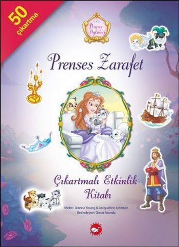 Prenses Öyküleri-Prenses Zarafet-Çıkartmalı Etkinlik Kitabı