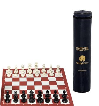 Satranç-Profesyonel Satranç Takımı Büyük Boy