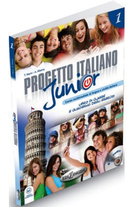 Progetto Italiano Junior 1 (Ders Kitabı ve Çalışma Kitabı +CD) İtalyanca Temel Seviye