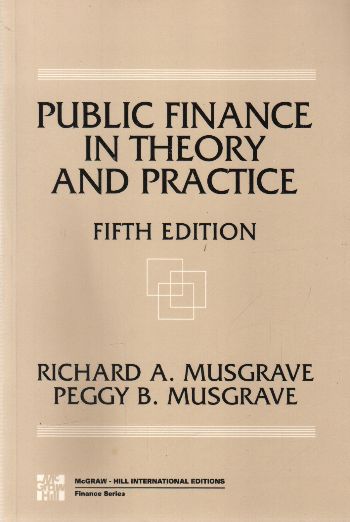 Public Finance in Theory and Practice 5th Edition