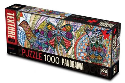 Puzzle 1000 Texture Work Uçanlar Panorama 11483