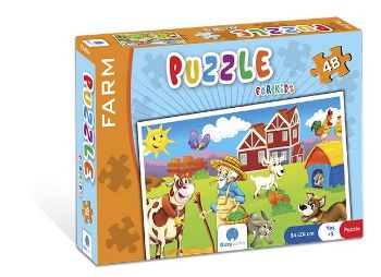 Puzzle For Kids 48 Parça - Farm