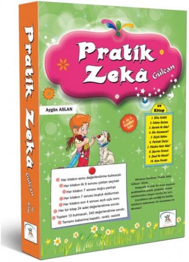 Pratik Zekâ Gülcan Dizisi (10 Kitap) (2. ve 3. Sınıflar için) 5 Renk Y