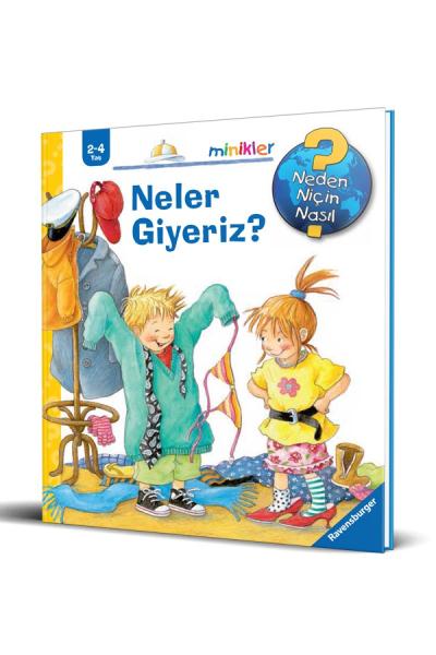 Ravensburger Minikler - Neler Giyeriz 2-4 Yaş (Ciltli)