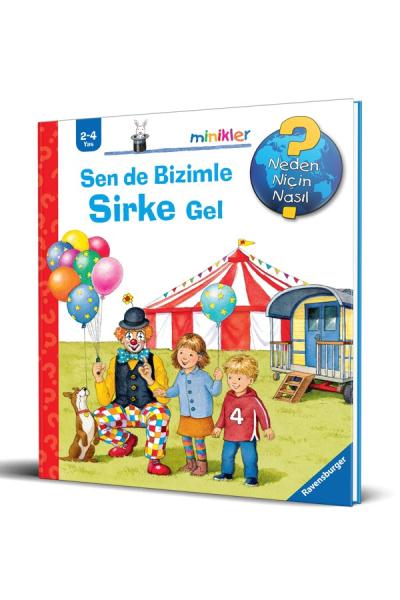 Ravensburger Minikler - Sende Bizimle Sirke Gel 2-4 Yaş (Ciltli)