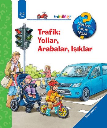 Ravensburger Minikler Trafik Yollar Arabalar Işıklar