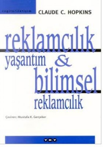 Reklamcılık Yaşantım Bilimsel %17 indirimli Claude C. Hopkins