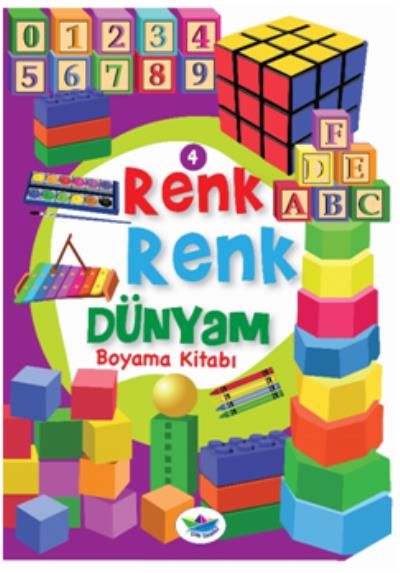 Renk Renk Dünyam Boyama Kitabı - 4