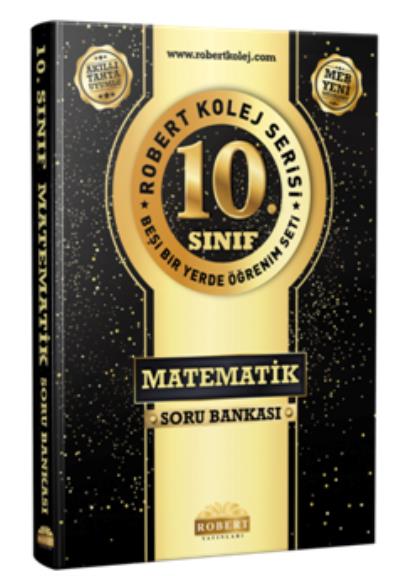 Robert 10. Sınıf Matemetik Soru Bankası-YENİ Robert Yayınları Komisyon