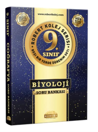 Robert 9. Sınıf Biyoloji Soru Bankası-YENİ Robert Yayınları Komisyon