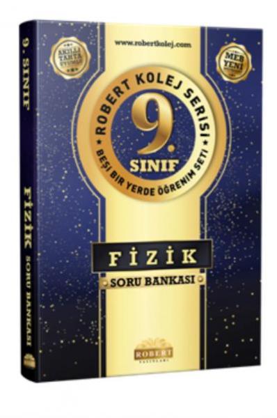 Robert 9. Sınıf Fizik Soru Bankası-YENİ Robert Yayınları Komisyon