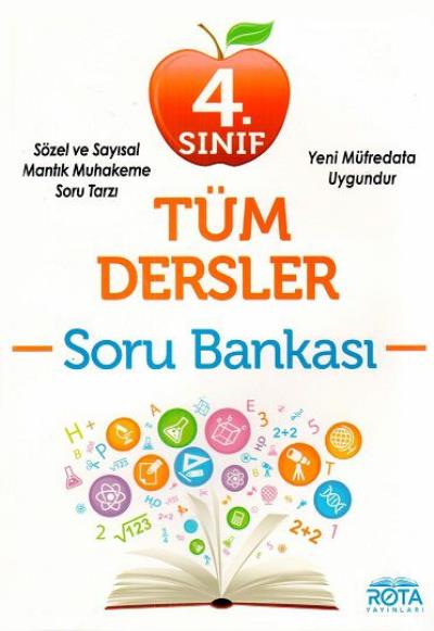 Rota 4. Sınıf Tüm Dersler Soru Bankası-YENİ Rty Rota Yayınları Komisyo