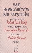 Saf Hoşgörünün Bir Eleştirisi